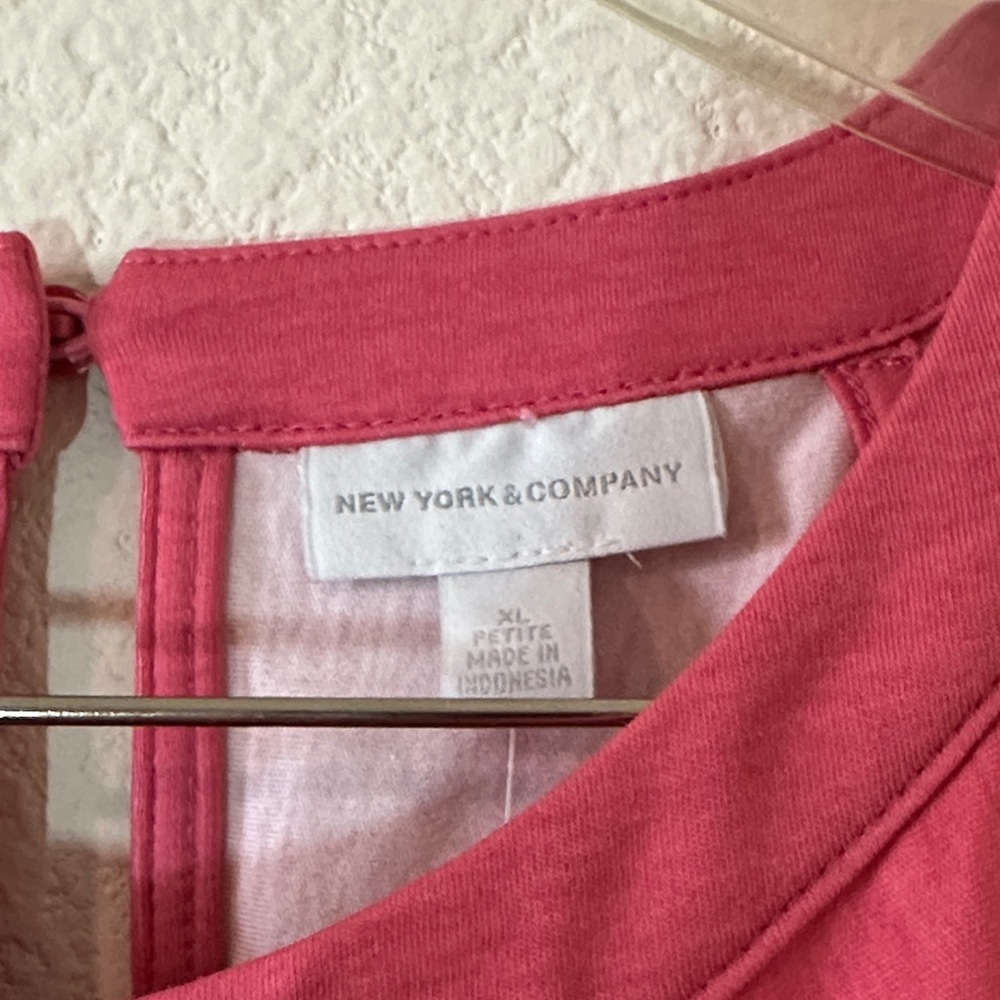 New York & Company Pink Paisley Print Dress – XL Petite – NWT - Picture 2 of 10